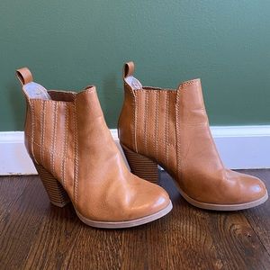 Camel Color Booties